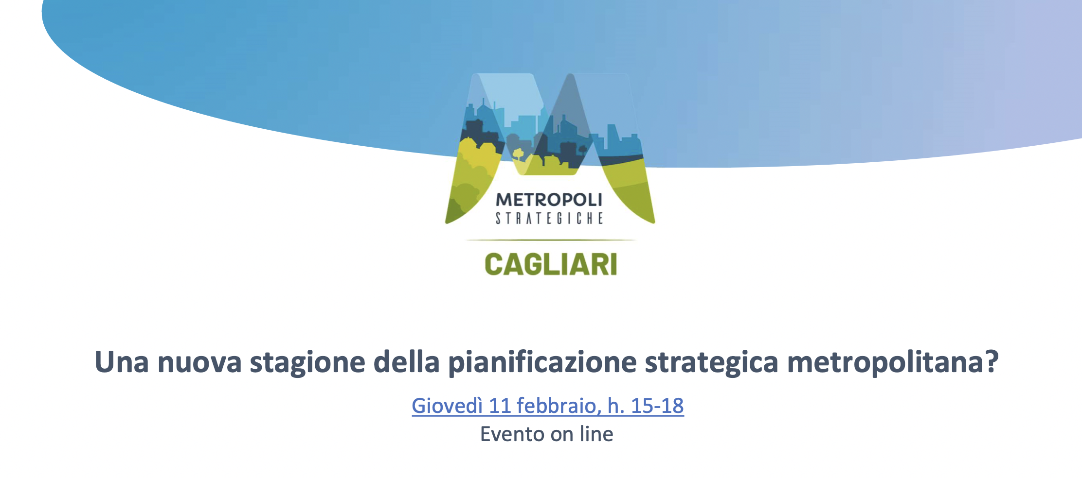 Una nuova stagione della pianificazione strategica metropolitana?